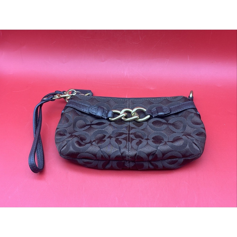 Authentic Rare Coach wristlet 8.5"